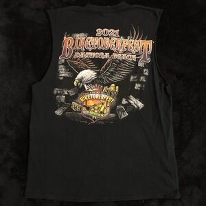 Biketoberfest Black Sleeveless Shirt
